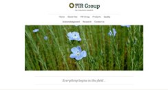 Desktop Screenshot of fir-group.com