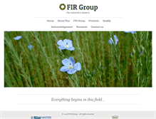 Tablet Screenshot of fir-group.com